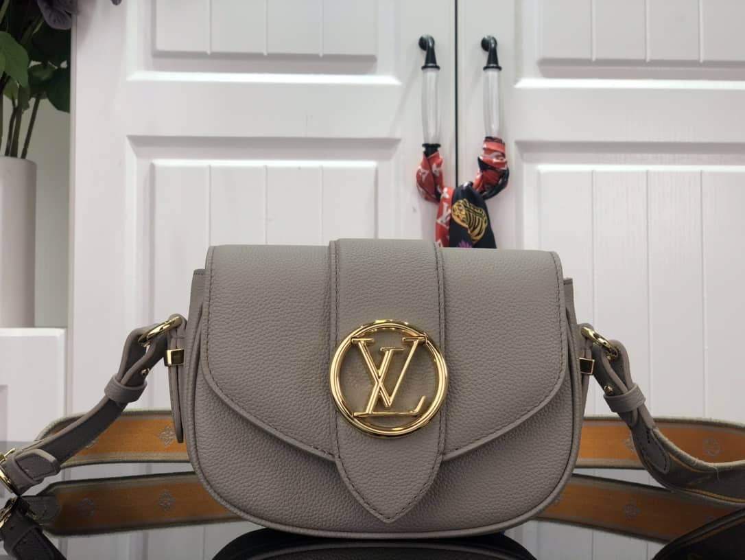 L0vis Vvtt0n Pont 9 Soft PM Replica Bag Apricot M58727