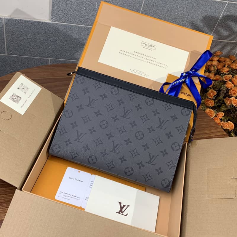 L0vis Vvtt0n Monogram Eclipse Reverse Replica Pochette Voyage M69535