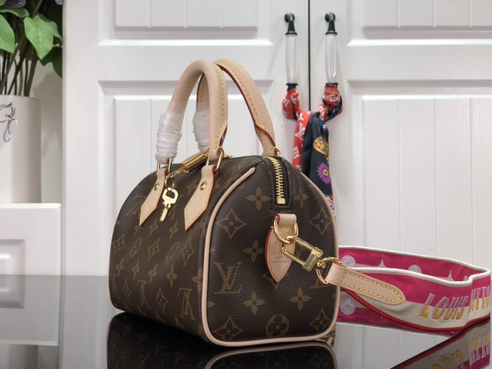 L0vis Vvtt0n Crossbody Dupe Monogram Canvas Speedy 20 Red M45957