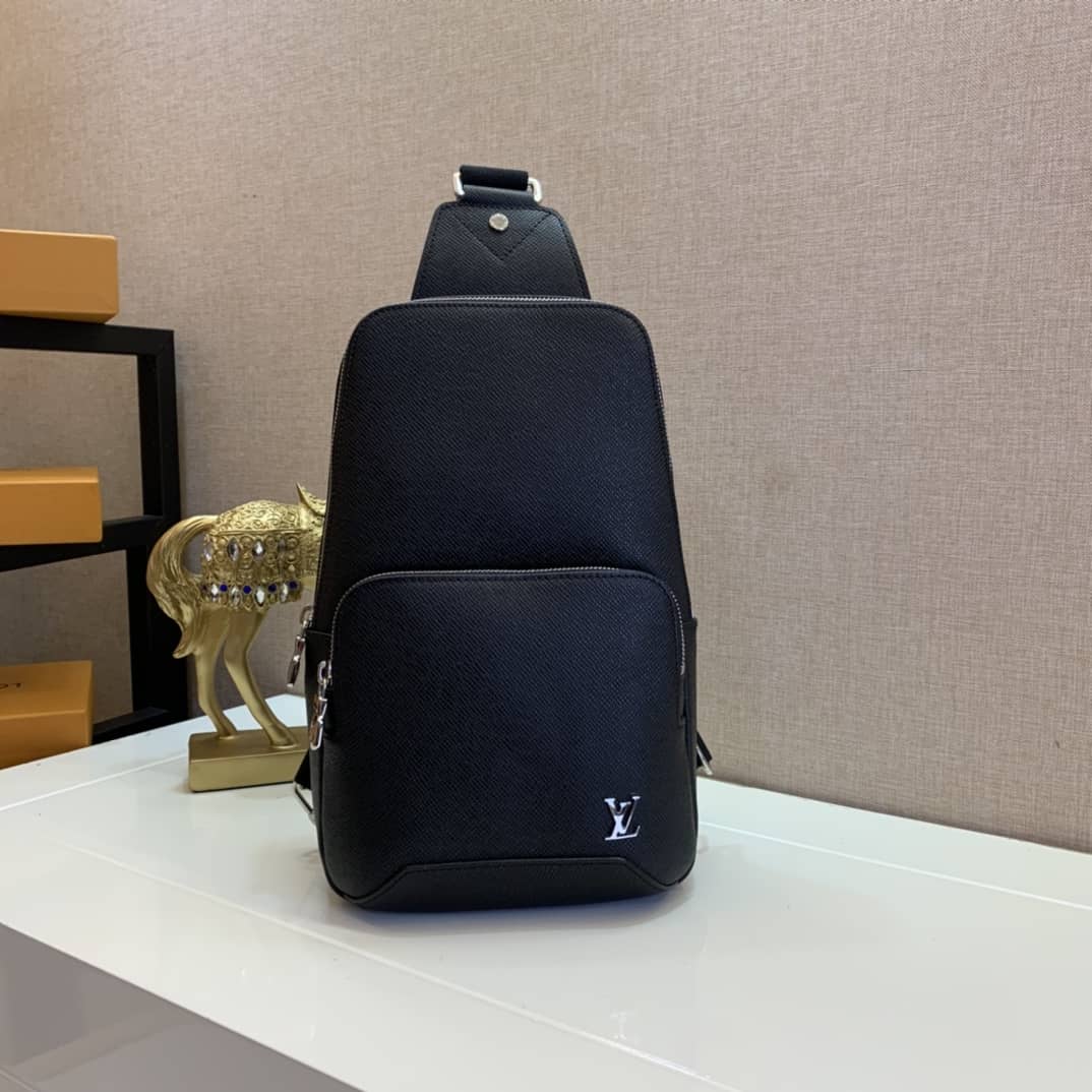 LV Avenue Taiga Leather Replica Sling Bag M30443