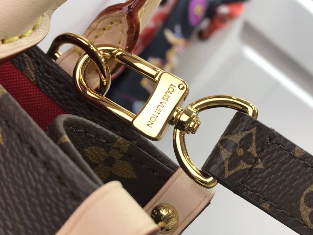 LV Tote Dupe Monogram Sac Plat Petit Tote Replica M45847