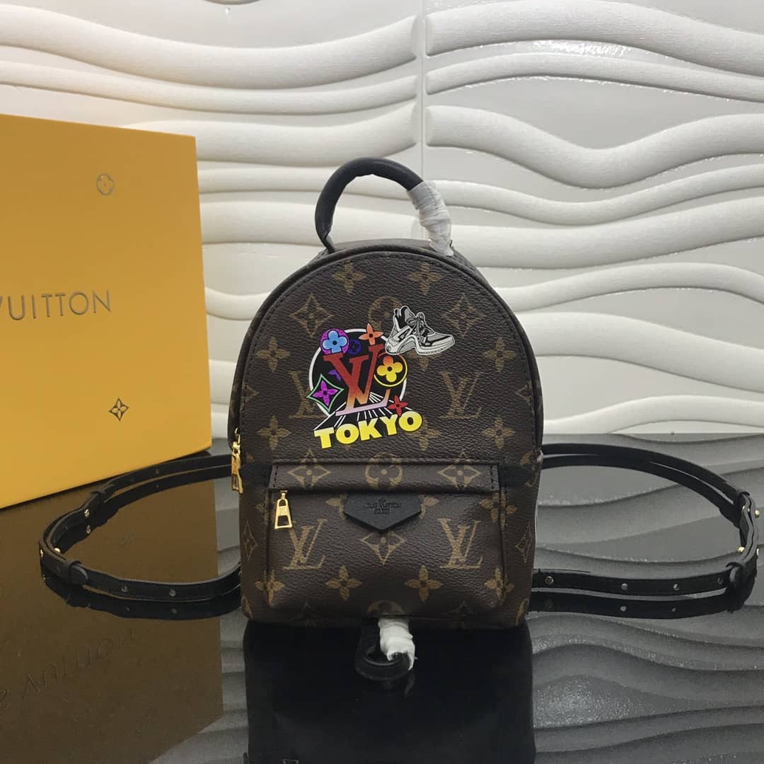 L0vis Vvtt0n Monogram Palm Springs Mini Replica Backpack M41562