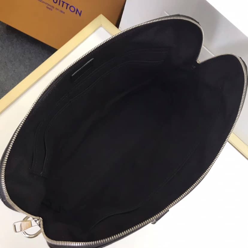 L0vis Vvtt0n Porte-Documents Jour Damier Graphite Canvas Bag Replica N48260