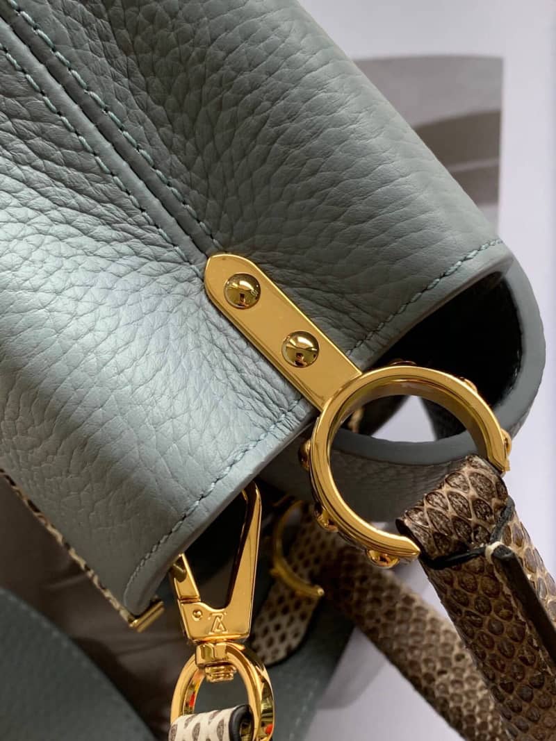 L0vis Vvtt0n Capucines Mini Replica Bag Blue M55921