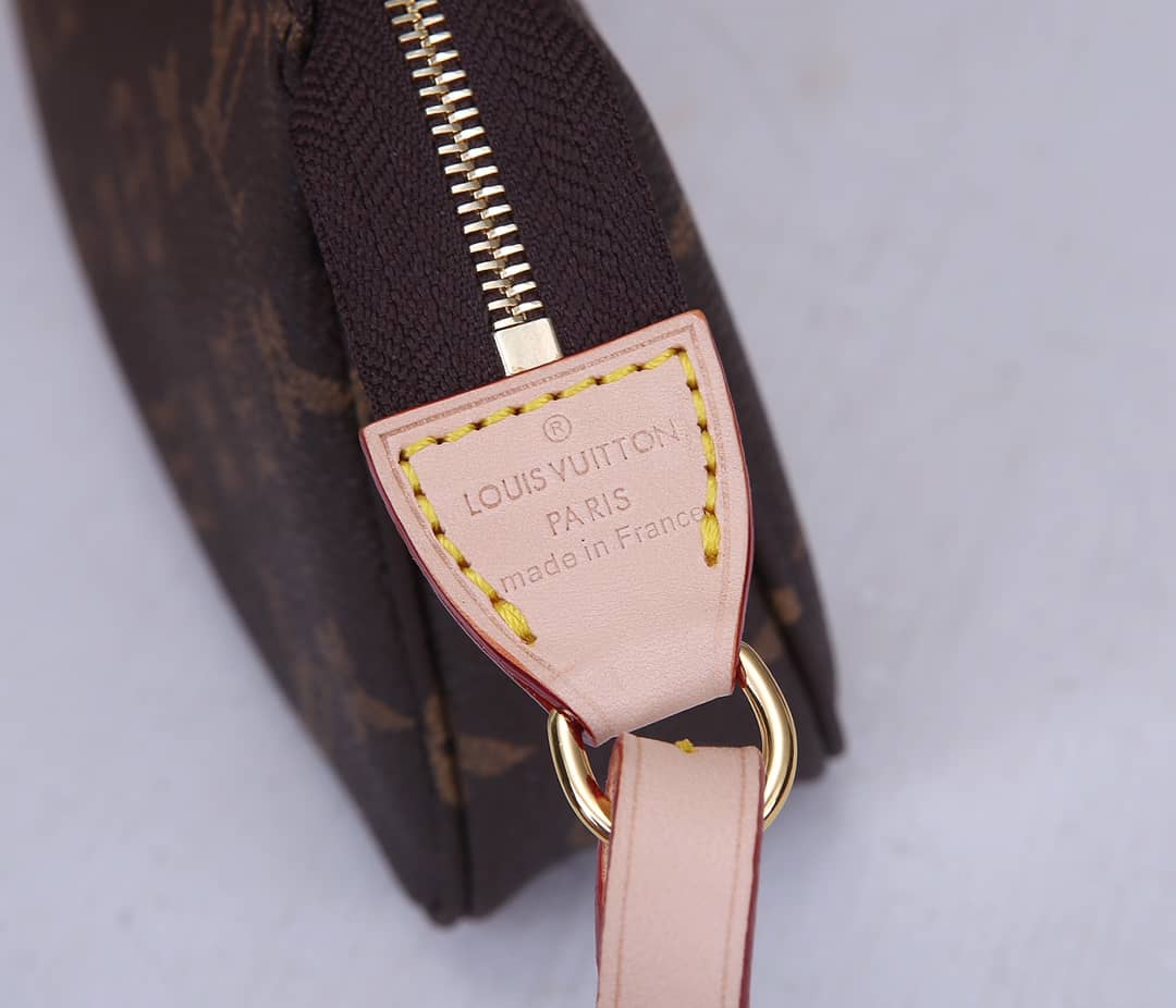 L0vis Vvtt0n Replica Pochette Accessoires Canvas Brown M40712