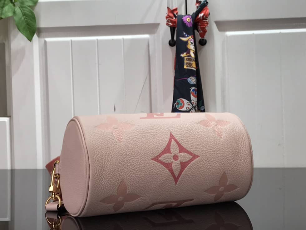 L0vis Vvtt0n Monogram Empreinte Papillon BB Pink M45708 Replica Shoulder Bag