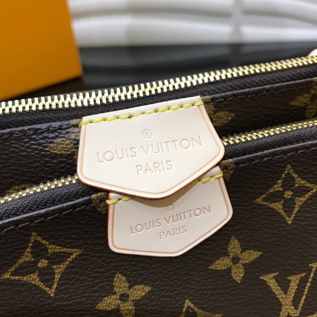 L0vis Vvtt0n Monogram Canvas Multi Pochette Replica Green M44823