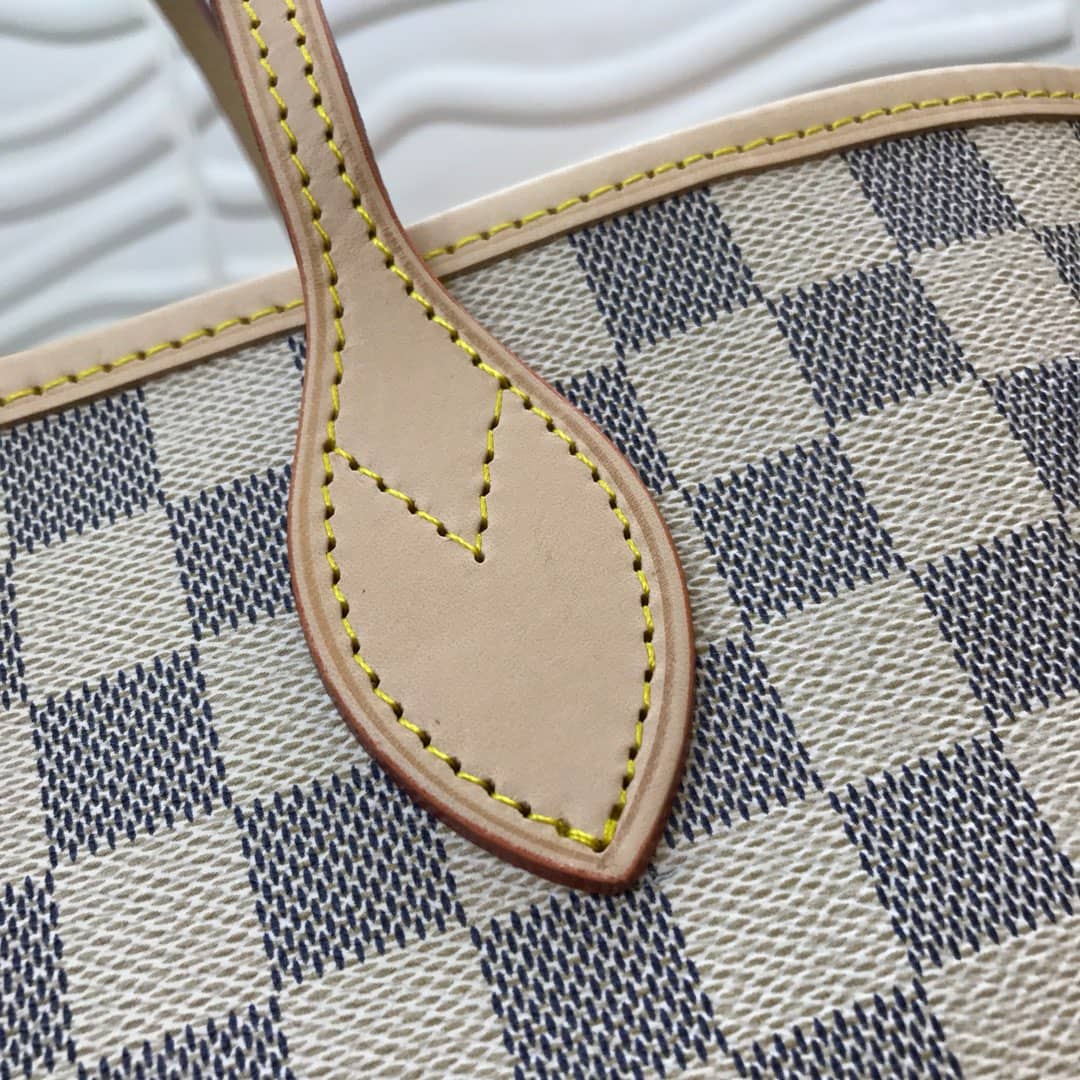 L0vis Vvtt0n Neverfull Dupe MM Damier Azur Bag N40995