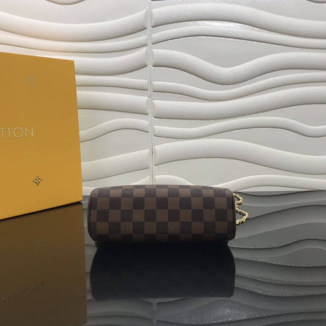 L0vis Vvtt0n Damier Ebene Recital Shoulder Leather Bag Replica