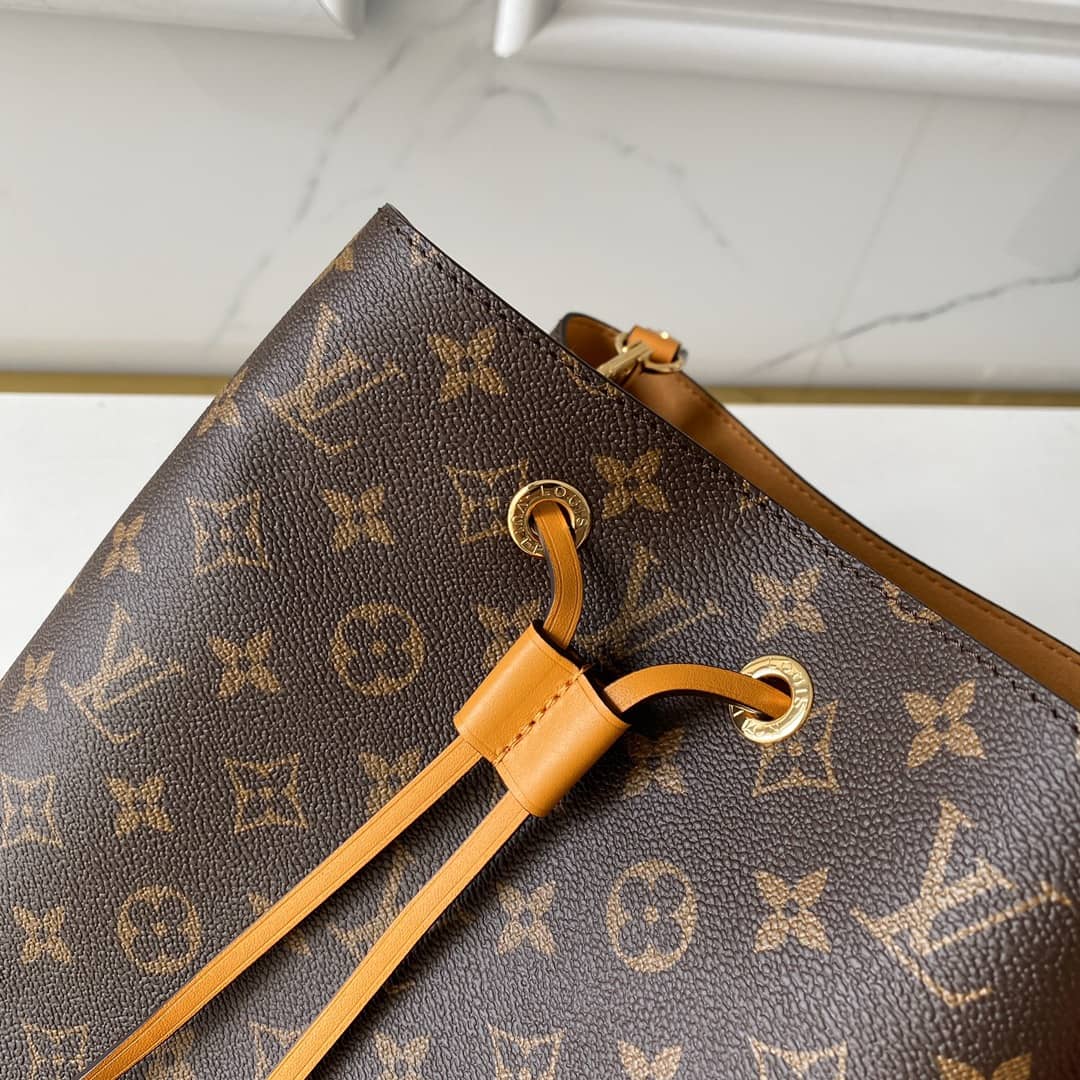 L0vis Vvtt0n Monogram Canvas Neonoe Replica Bucket Bag M43430