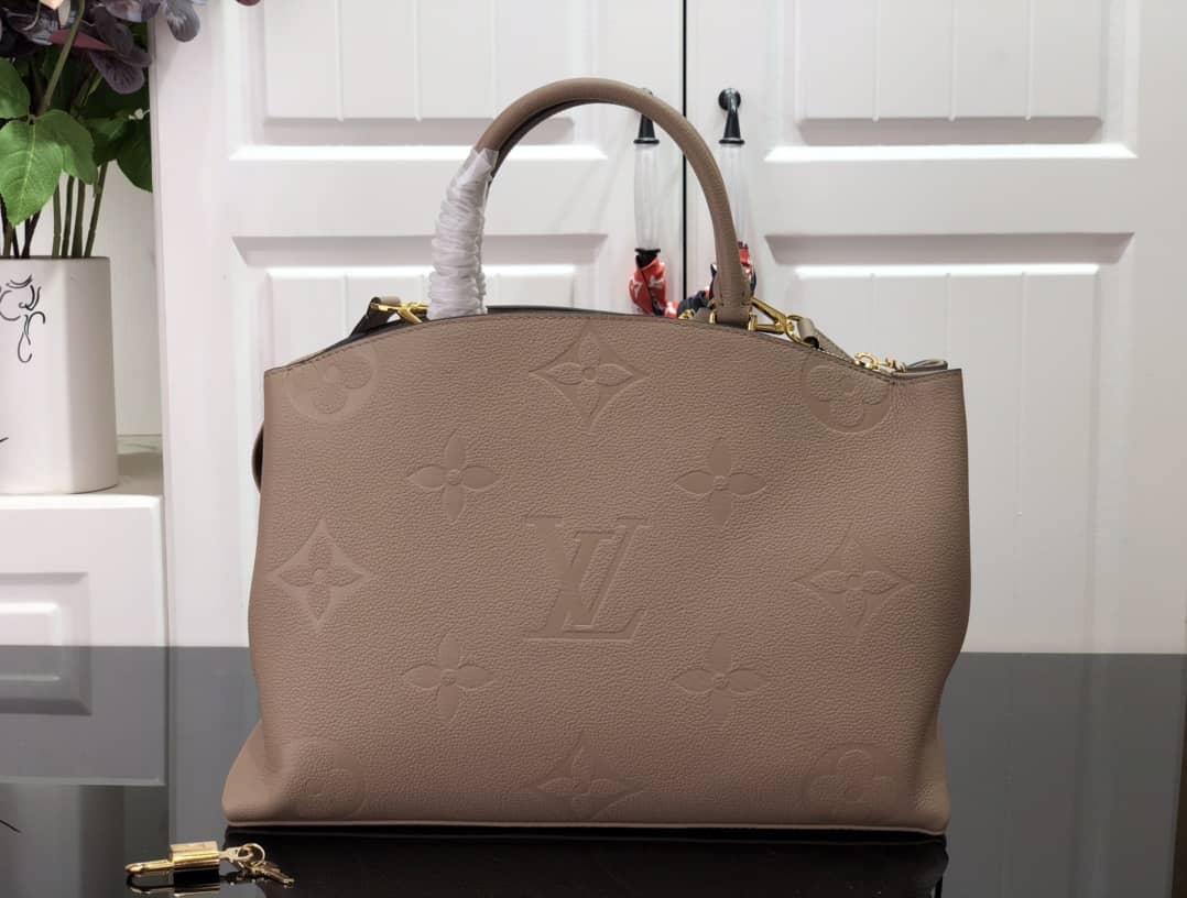 L0vis Vvtt0n Monogram Empreinte Leather Grand Palais Replica Tote Bag M45833