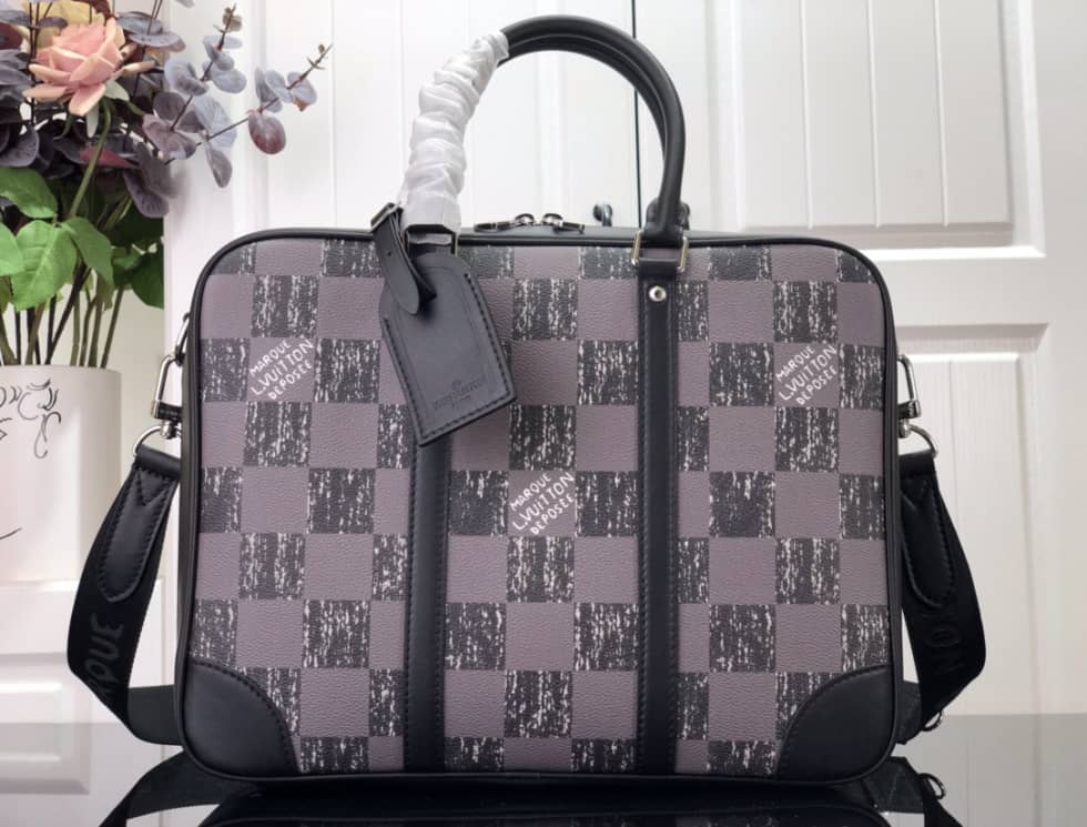 L0vis Vvtt0n Sirius Briefcase Graphite N50072 Replica Messenger Bag