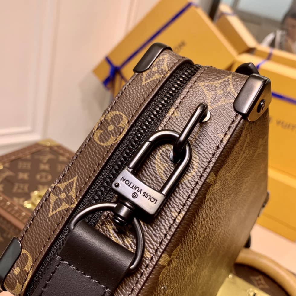 L0vis Vvtt0n Handle Trunk Monogram Macassar M45935 Replica Shoulder Bag