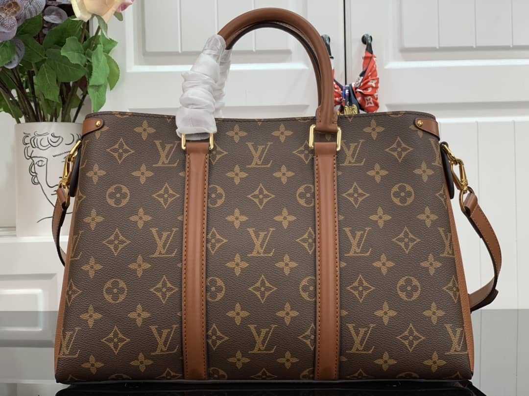 L0vis Vvtt0n Monogram Canvas Soufflot MM Replica Bag M44817