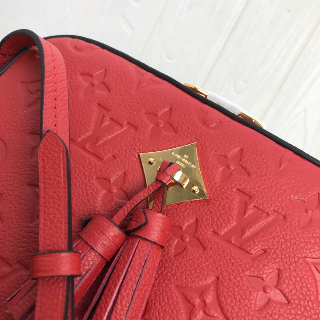 L0vis Vvtt0n Saintonge Monogram Empreinte Replica Bag Red M44593