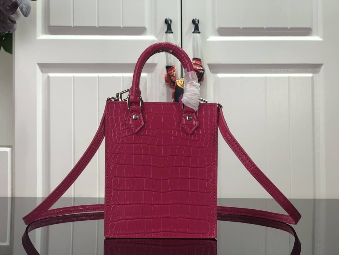 L0vis Vvtt0n Petit Sac Plat Flat Shoulder Bag Pink Replica M80169