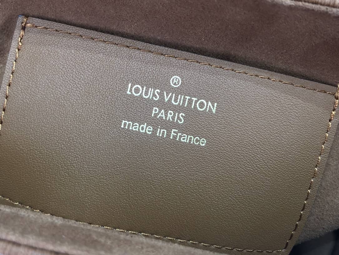 L0vis Vvtt0n Embroidered Canvas Calf Leather Twist MM Replica Bag M57659