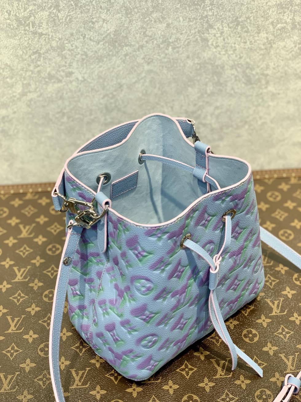 L0vis Vvtt0n Neonoe BB Blue M46174 Replica Bucket Bag