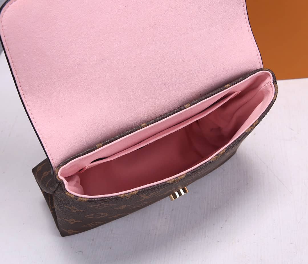 L0vis Vvtt0n Locky BB 2way Replica Shoulder Bag Pink M44141