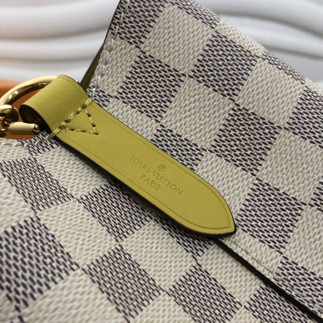 L0vis Vvtt0n Noe Monogram Canvas Replica Bucket Bag Yellow