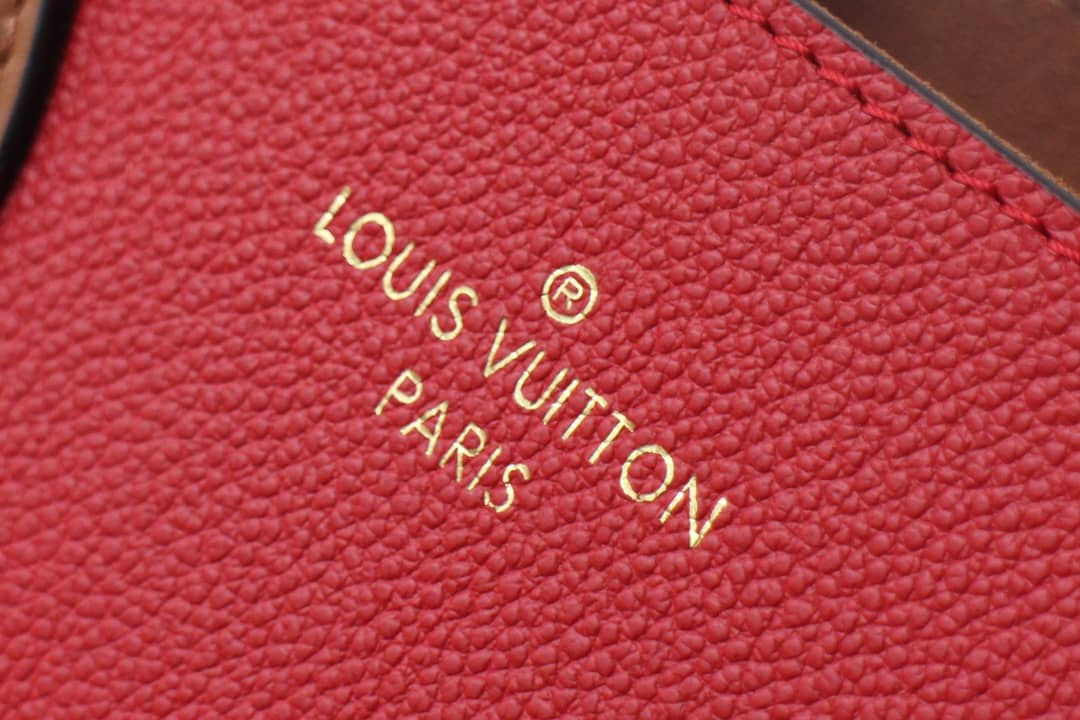 L0vis Vvtt0n Monogram Fold MM 2way Tote Replica Red M45409