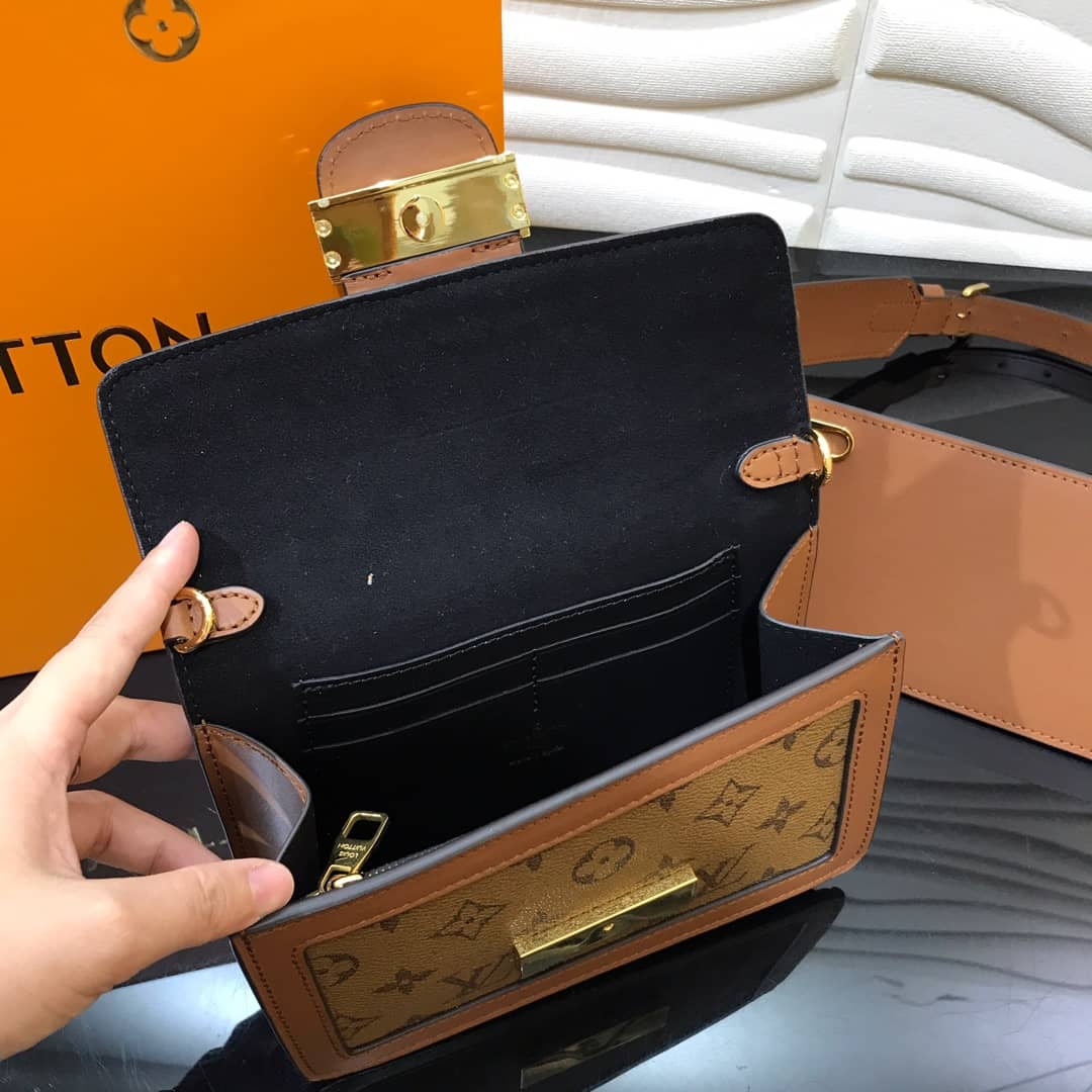 LV Bum Bag Dupe Monogram Reverse Dauphine M44586(ColaReps)