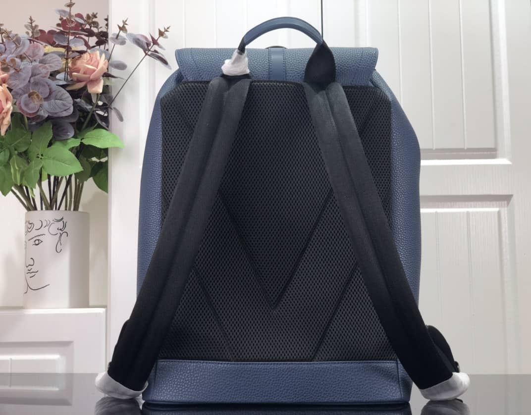 L0vis Vvtt0n Christopher Slim Taurillon Leather Blue M58644 Replica Backpack