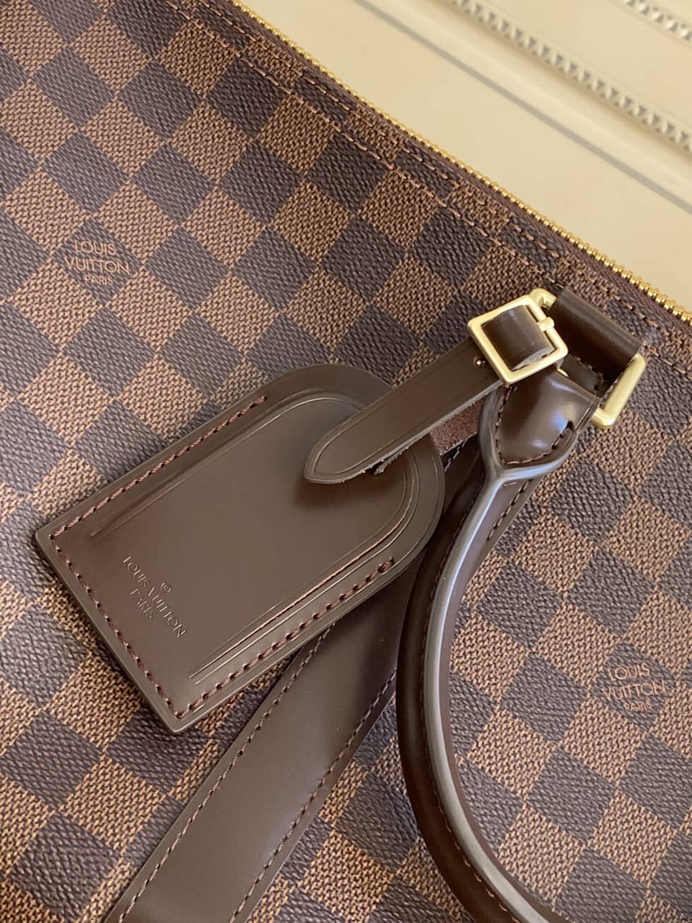 LV Duffle Bag Replica Monogram Keepall Bandouliere 45 Boston Bag Blue M41418