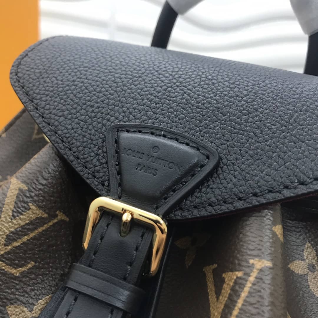 L0vis Vvtt0n Montsouris BB Monogram Replica Backpack Black M45502