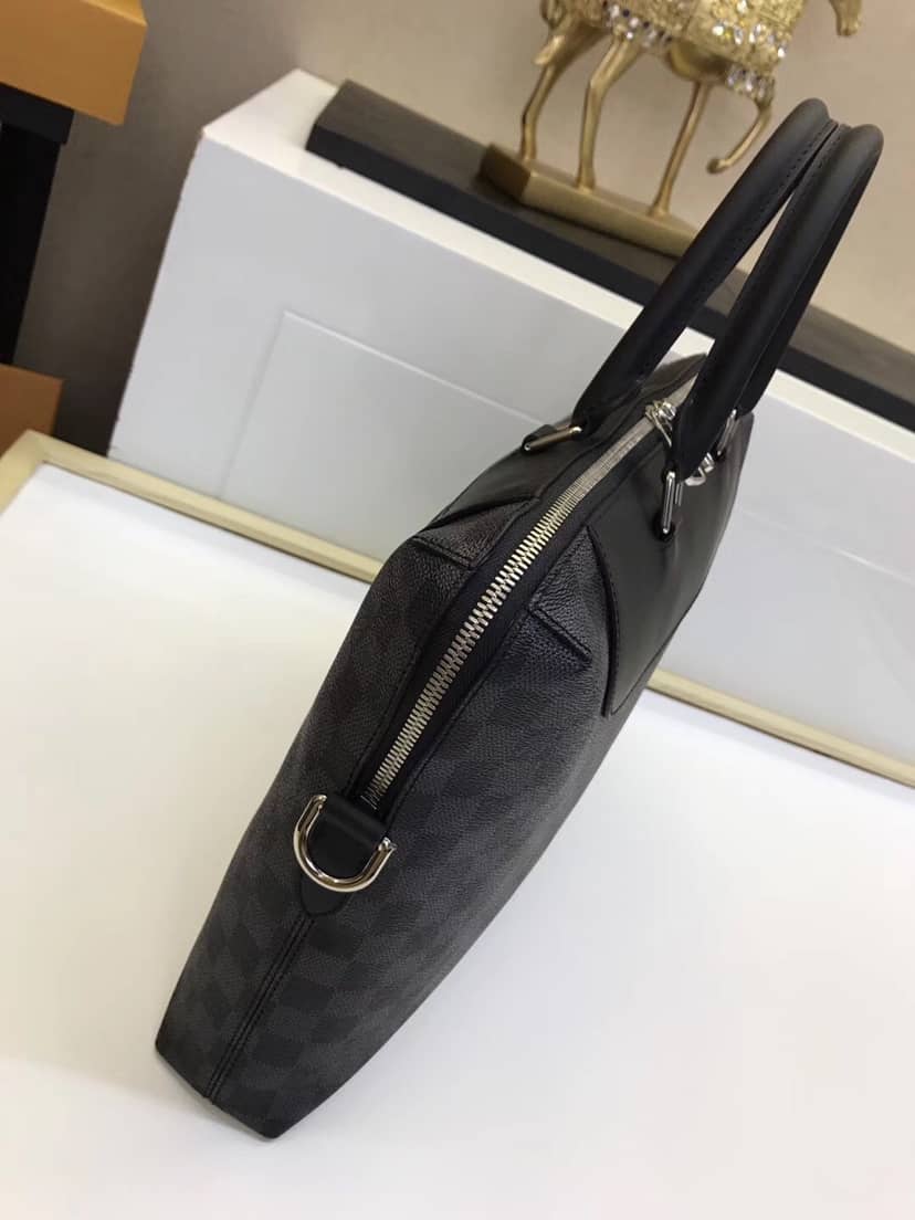 L0vis Vvtt0n Porte-Documents Jour Damier Graphite Canvas Bag Replica N48260