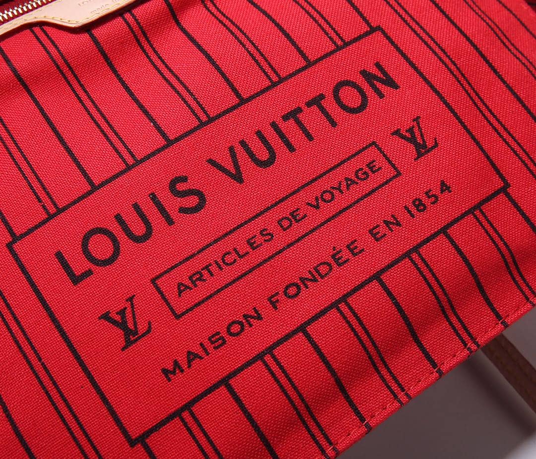 L0vis Vvtt0n Monogram Neverfull MM Bag Replica Red M40995