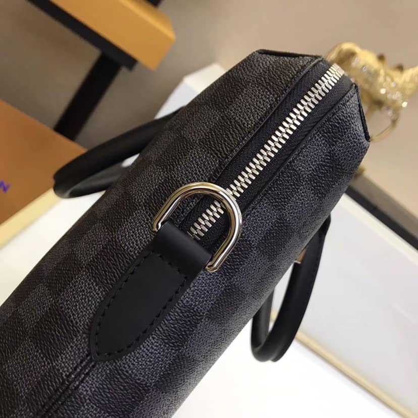 L0vis Vvtt0n Porte-Documents Jour Damier Graphite Canvas Bag Replica N48260