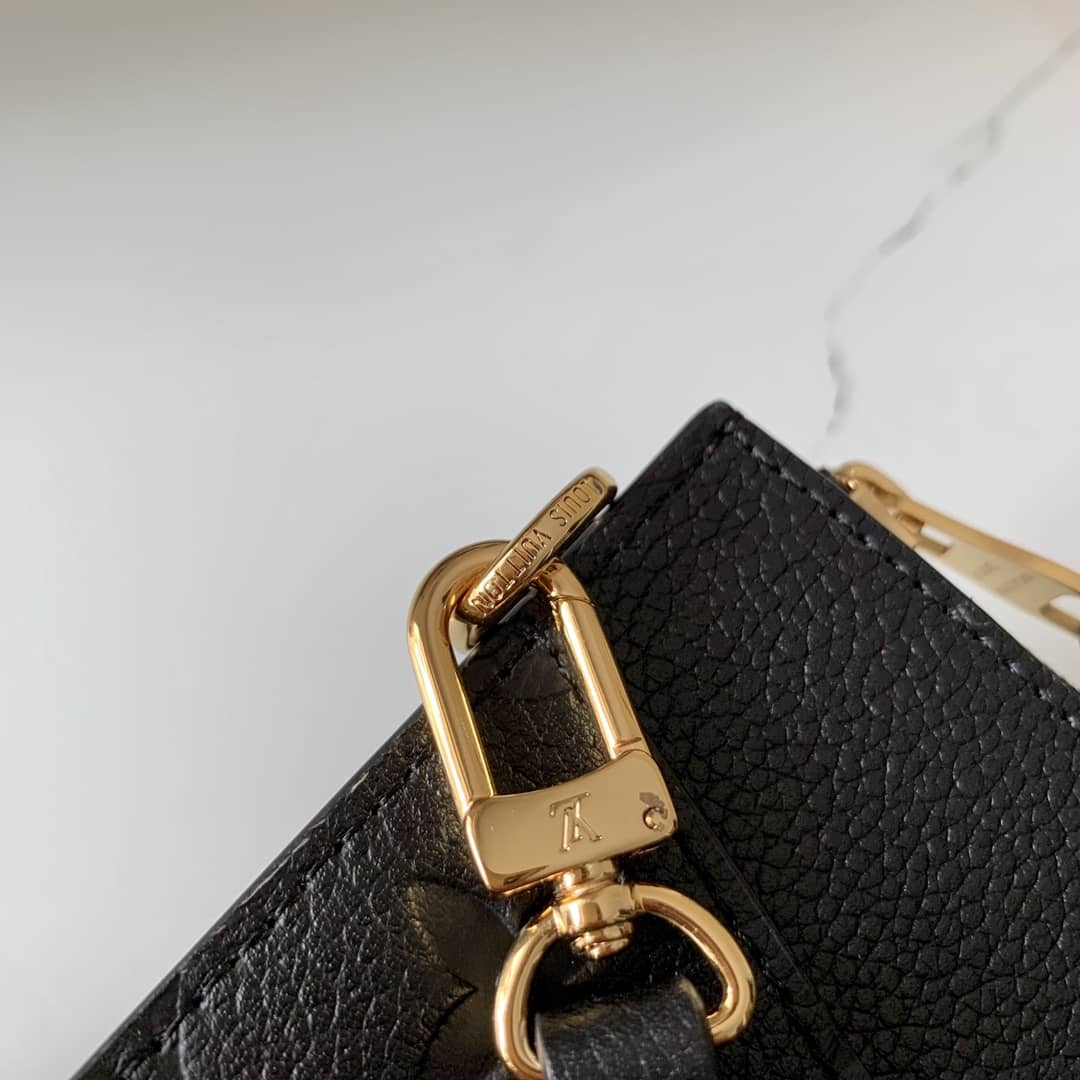 L0vis Vvtt0n Pochette Melanie MM Monogram Empreinte Replica Clutch Black M68705