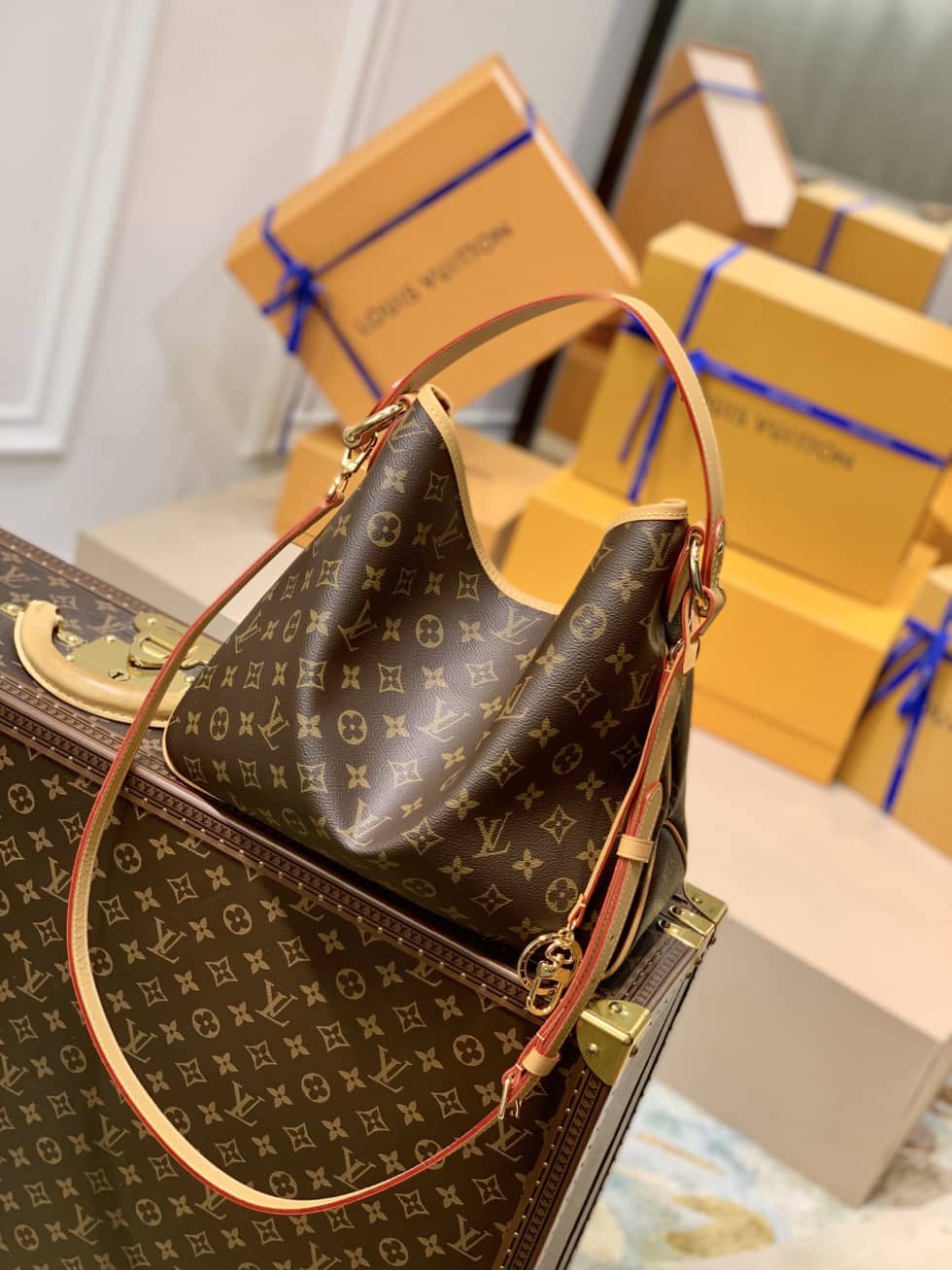 L0vis Vvtt0n Monogram Delightful PM M50155 Replica Shoulder Bag