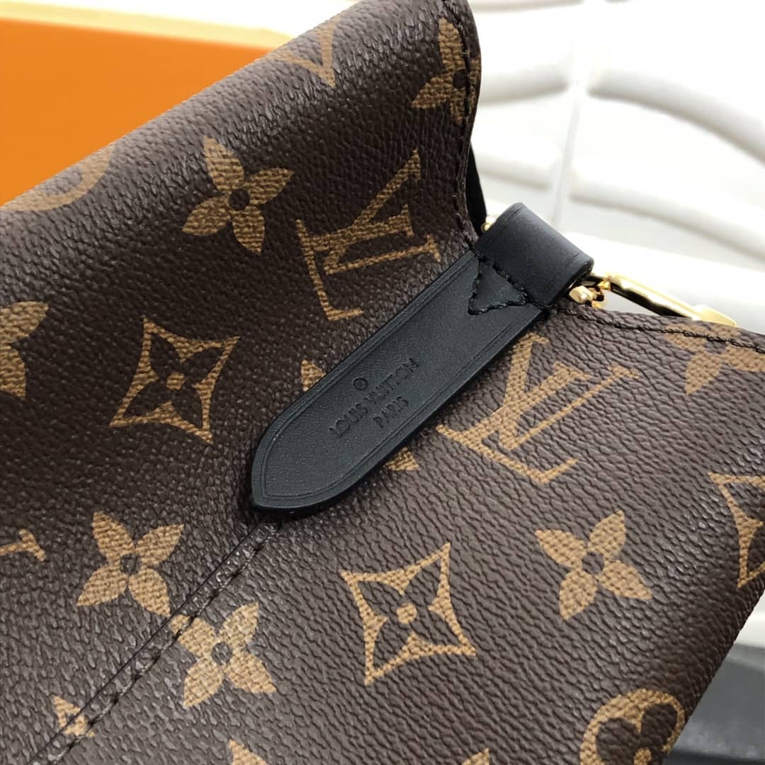 L0vis Vvtt0n Noe Monogram Canvas Replica Bucket Bag Black