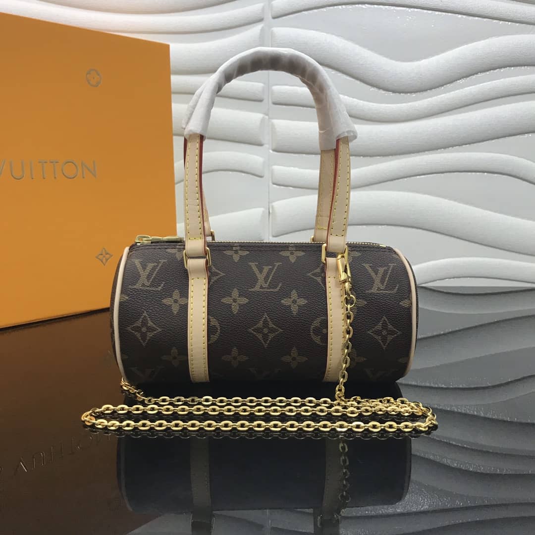 L0vis Vvtt0n Papillon NM Monogram Canvas Replica Handbag