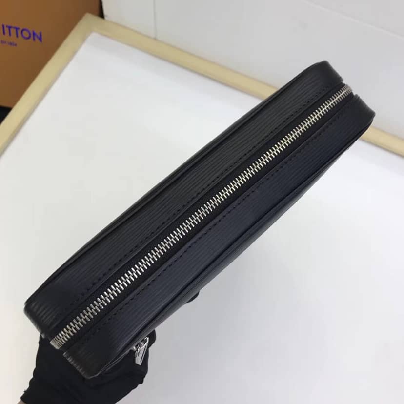 L0vis Vvtt0n Kasai Clutch Epi Leather Replica Black M51726