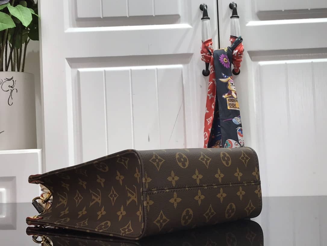 LV Tote Dupe Monogram Sac Plat Petit Tote Replica M45847