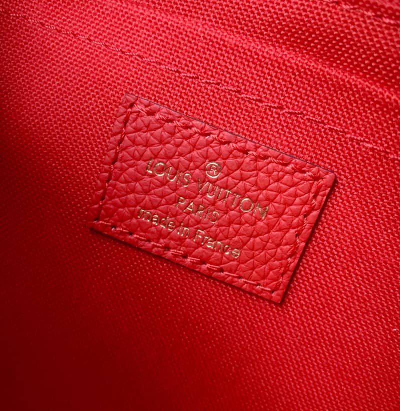 L0vis Vvtt0n Pallas Replica Clutch Monogram 2way Red M41638