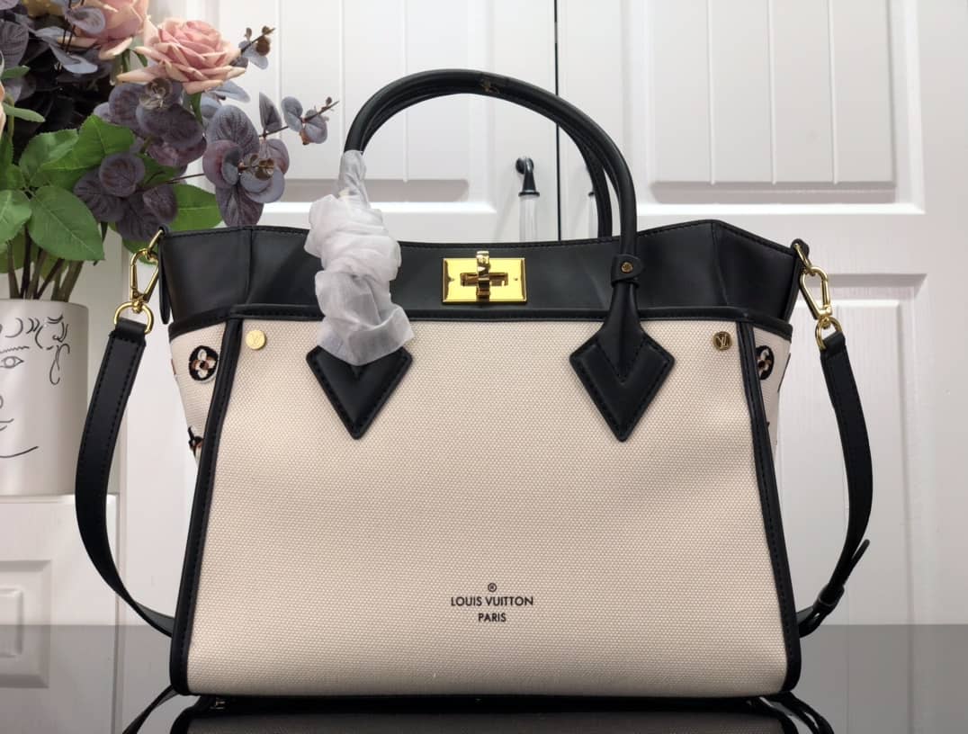 LV Tote Dupe On My Side MM Tote M59842 Replica Shoulder Bag