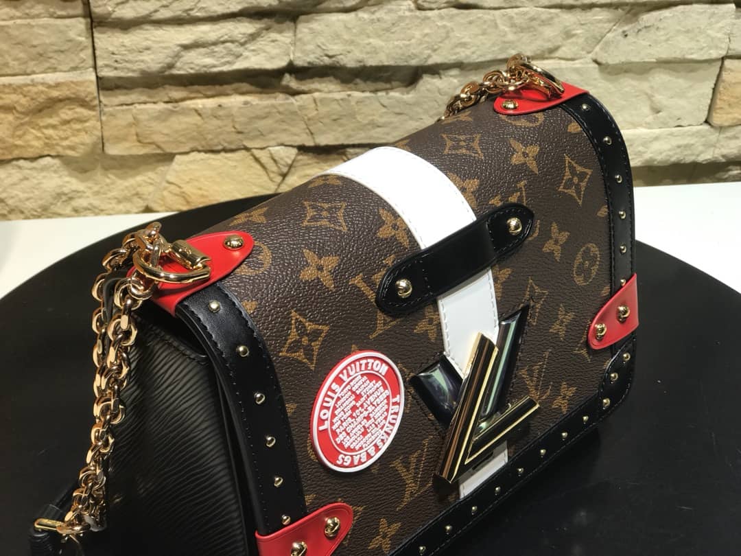 L0vis Vvtt0n Twist MM Bag Black M50296 Replica