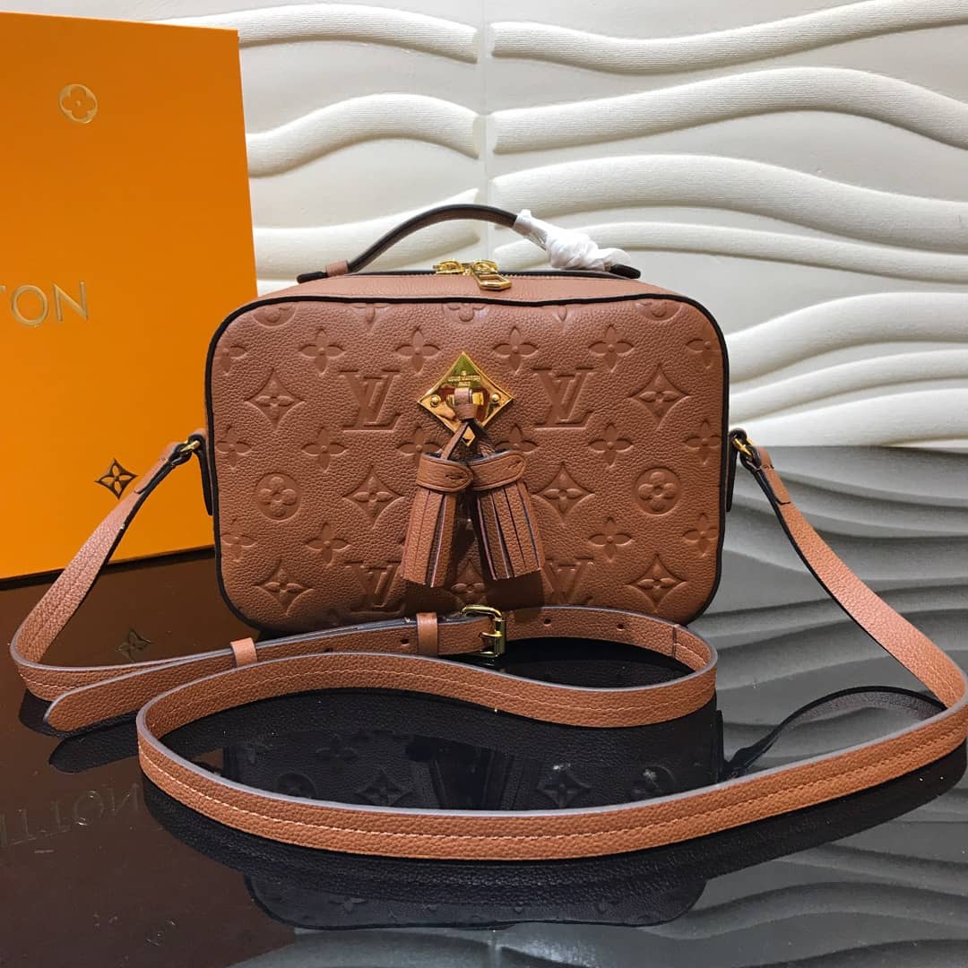 L0vis Vvtt0n Monogram Empreinte Saintonge Replica Bag Brown M44606