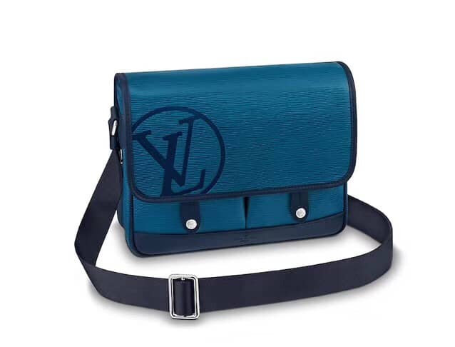 L0vis Vvtt0n Epi Downtown PM Messenger Bag Replica Blue M53492