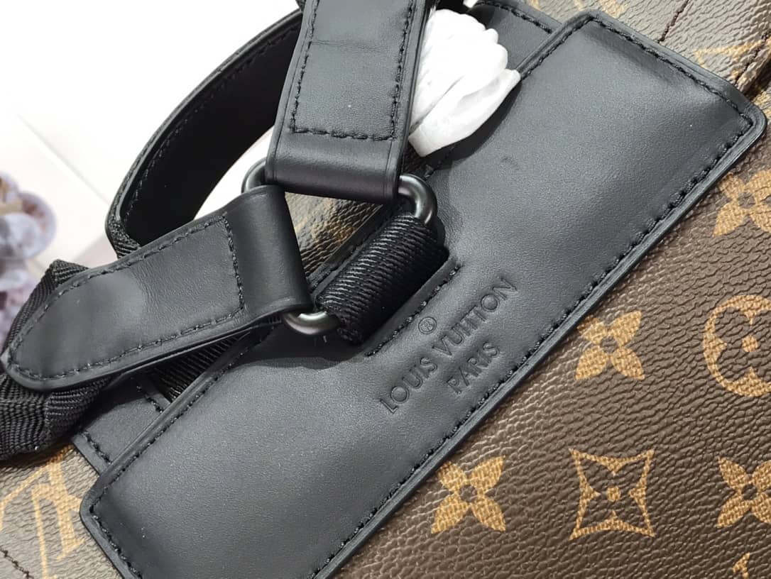 L0vis Vvtt0n Christopher PM Monogram Macassar Canvas Leather Replica Backpack M43735