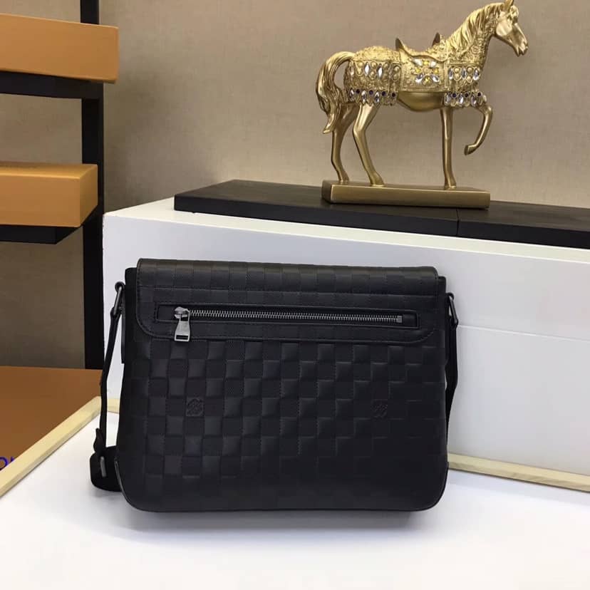L0vis Vvtt0n Damier Infini District PM Mens Shoulder Bag Replica N41286