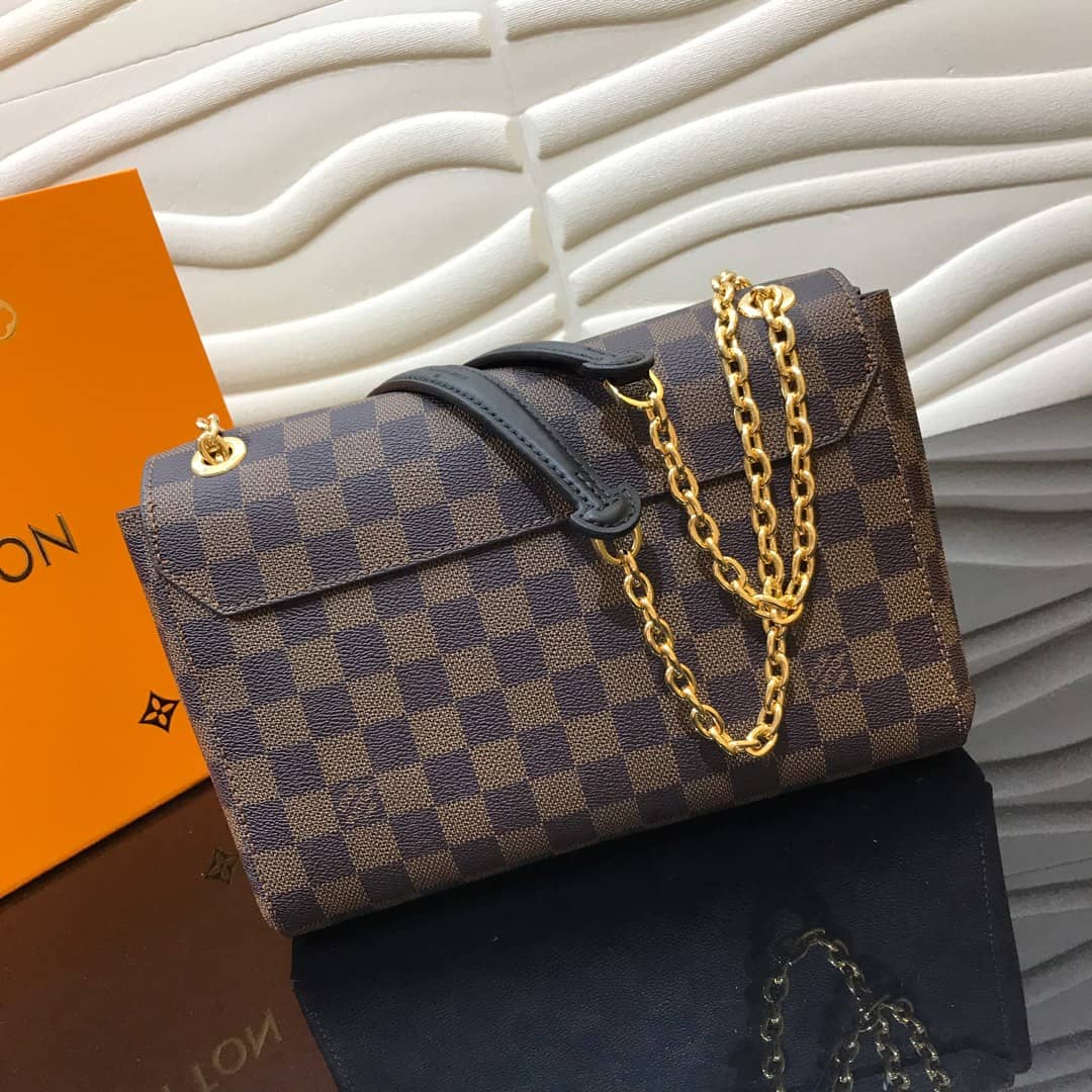 L0vis Vvtt0n Vavin PM Damier Ebene Replica Shoulder Bag Purple N40113