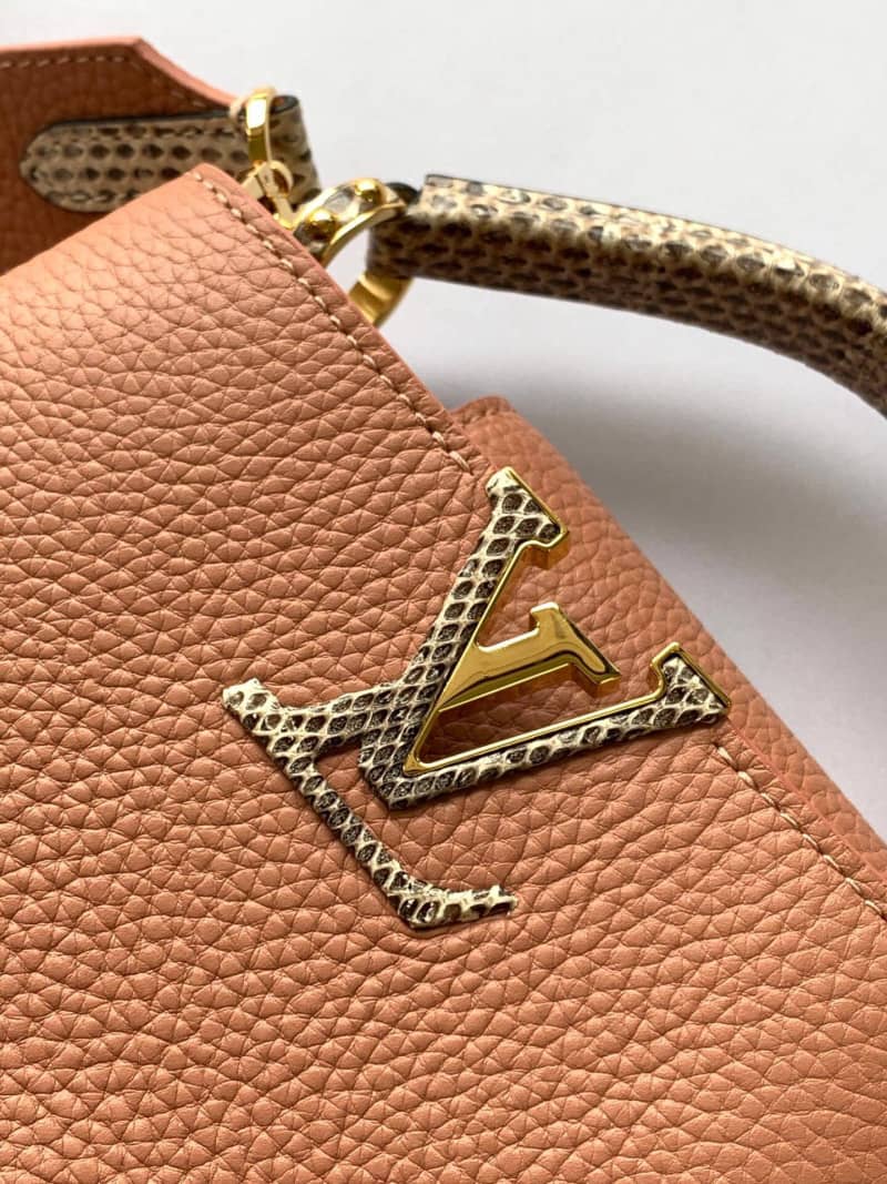 L0vis Vvtt0n Capucines Mini Replica Bag Pink M55921