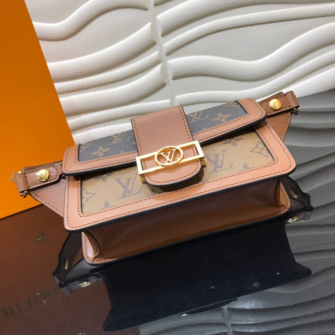LV Bum Bag Dupe Monogram Reverse Dauphine M44586(ColaReps)
