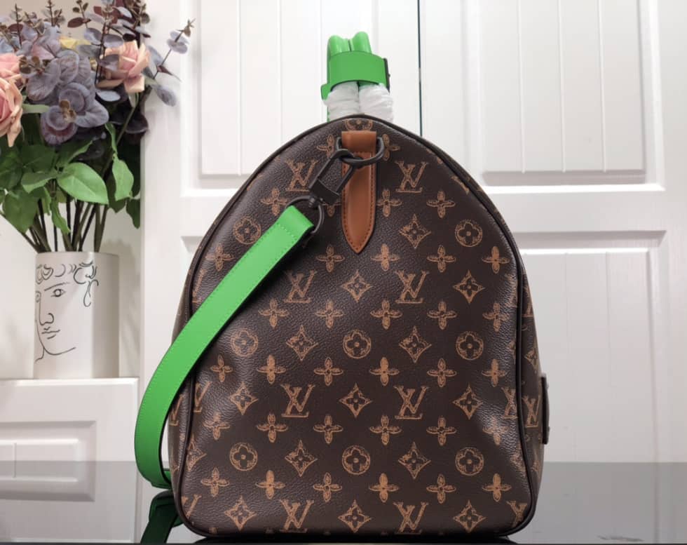 LV Duffle Bag Replica Keepall Bandouliere 55 Virgil Abloh’s Trunk M59661