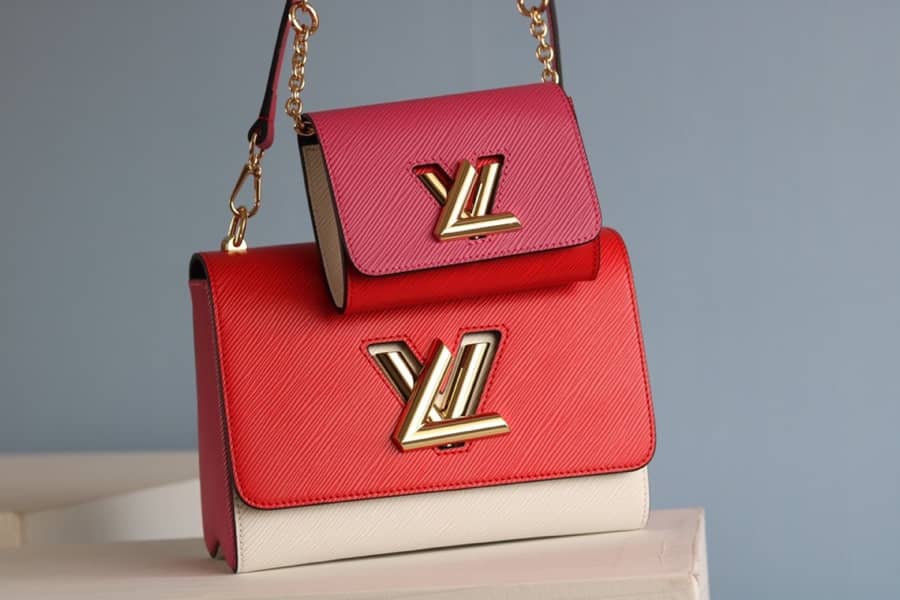 L0vis Vvtt0n Epi Leather Twist Series Bag 2pcs/set